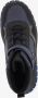 BLUE BOX hoge jongens sneakers zwart blauw Uitneembare zool - Thumbnail 2