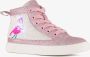 BLUE BOX hoge meisjes sneakers met glitters roze Uitneembare zool - Thumbnail 1