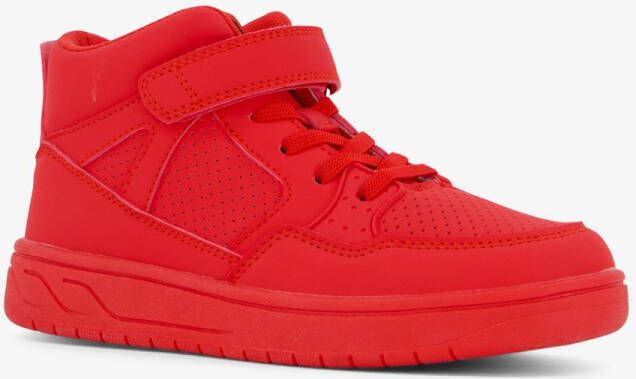 Blue Box hoge sneakers rood