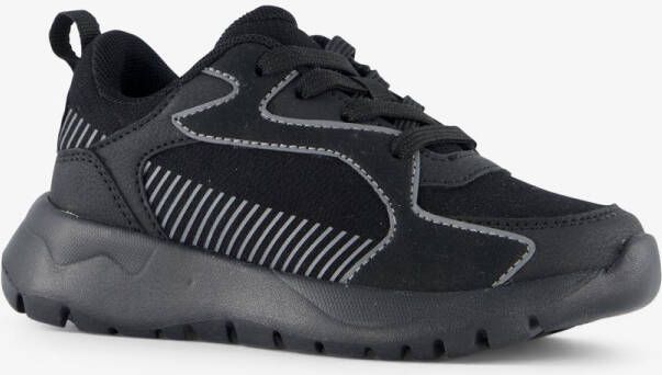 BLUE BOX jongens dad sneakers zwart wit Uitneembare zool