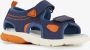 Blue Box jongens sandalen blauw oranje - Thumbnail 1