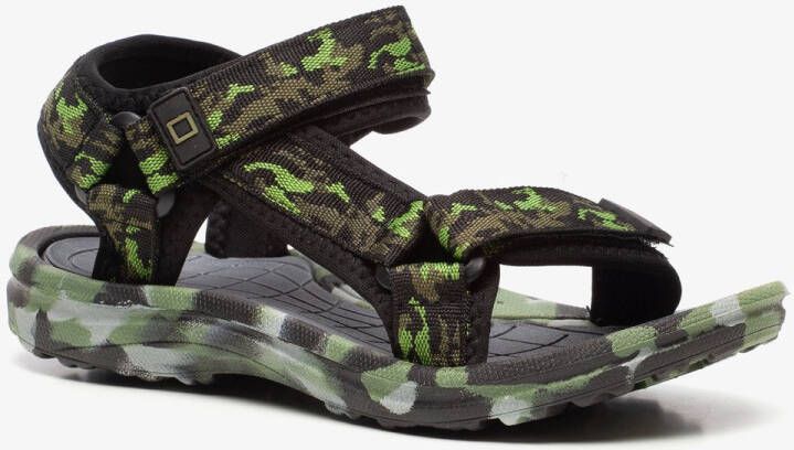 BLUE BOX jongens sandalen met camouflageprint Groen