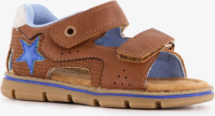 BLUE BOX jongens sandalen met ster bruin