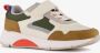 BLUE BOX jongens sneakers bruin groen Uitneembare zool - Thumbnail 1