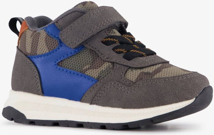 BLUE BOX jongens sneakers grijs blauw Uitneembare zool