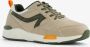 BLUE BOX jongens sneakers met legergroene details Uitneembare zool - Thumbnail 3