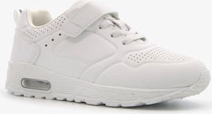BLUE BOX jongens sneakers wit met airzool Wit Uitneembare zool