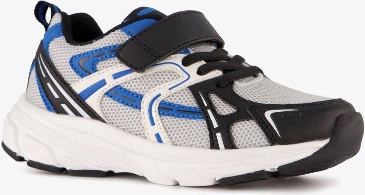 BLUE BOX jongens sneakers zwart blauw Uitneembare zool