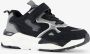 BLUE BOX jongens sneakers zwart grijs Uitneembare zool - Thumbnail 2