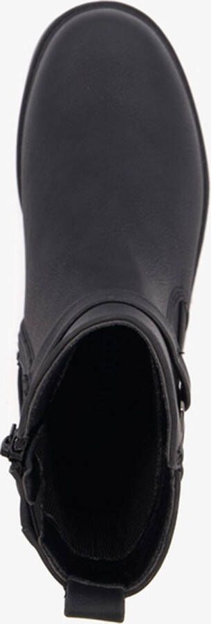 Blue Box meisjes biker boots zwart