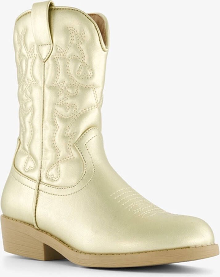 BLUE BOX meisjes cowboy western boots goudkleurig - Foto 1
