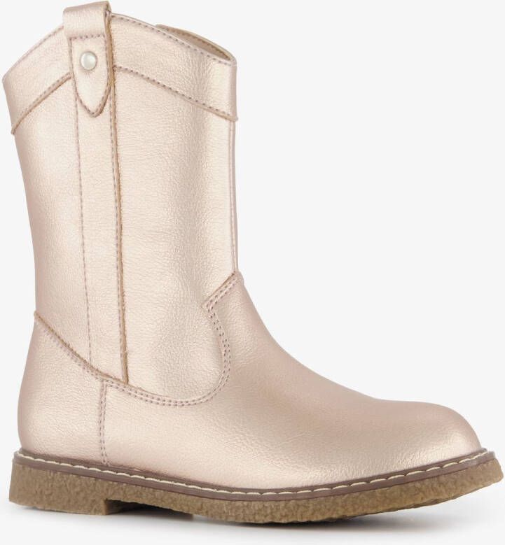 BLUE BOX meisjes cowboy western boots metallic goud