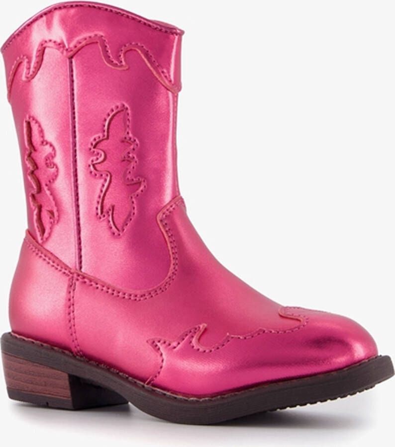 BLUE BOX meisjes cowboy western boots roze