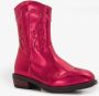 BLUE BOX meisjes cowboy western boots roze metallic - Thumbnail 1