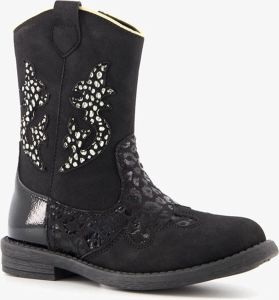 BLUE BOX meisjes cowboy western laarsjes Zwart Uitneembare zool