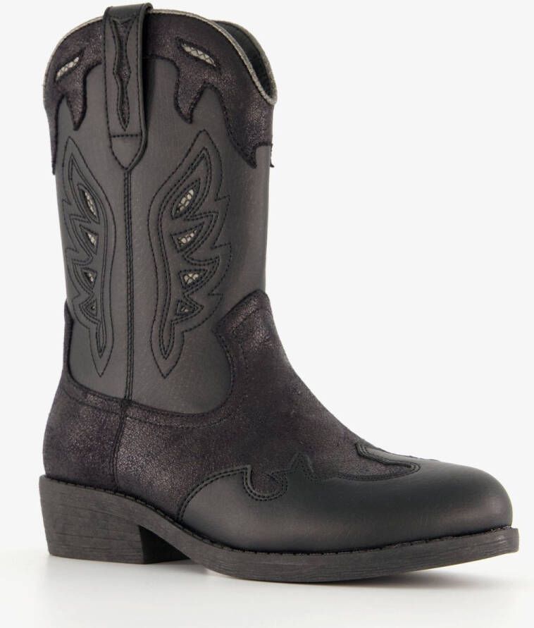BLUE BOX meisjes cowboylaarzen zwart