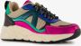 BLUE BOX meisjes dad sneakers met metallic details Roze - Thumbnail 3
