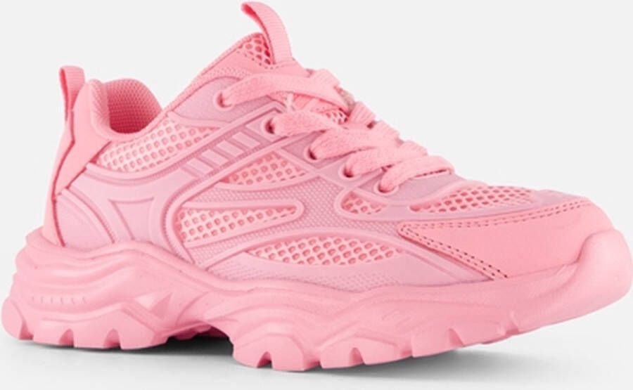 BLUE BOX meisjes dad sneakers roze Uitneembare zool - Foto 1