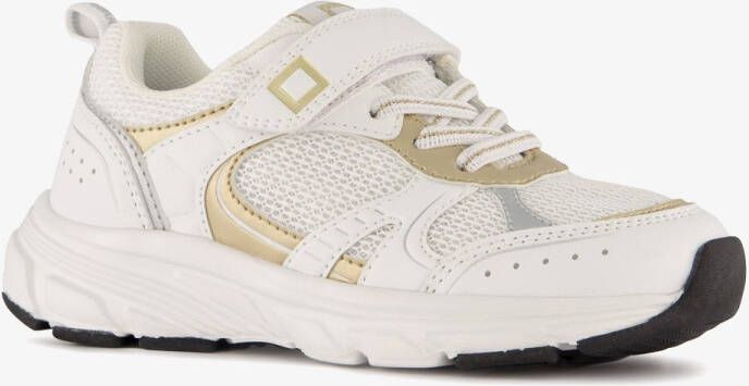 BLUE BOX meisjes dad sneakers wit goud