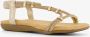 Blue Box meisjes sandalen goudkleurig - Thumbnail 3