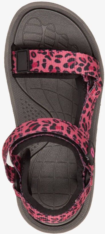 BLUE BOX meisjes sandalen met luipaardprint Roze