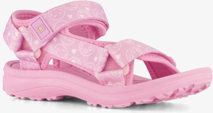 BLUE BOX meisjes sandalen met smileys roze