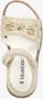 Blue Box meisjes sandalen met stippen goud - Thumbnail 1