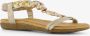 BLUE BOX meisjes sandalen met vlechtdetail Goud - Thumbnail 4