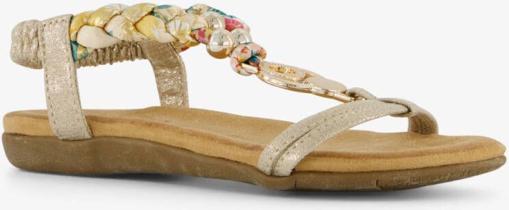 BLUE BOX meisjes sandalen met vlechtdetail Goud