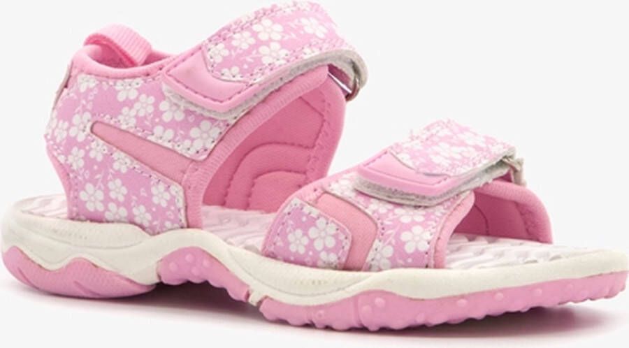 Blue Box meisjes sandalen roze met bloemenprint