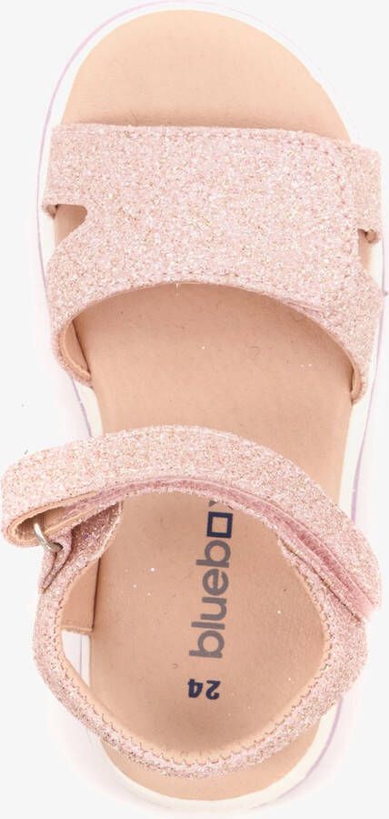 Blue Box meisjes sandalen roze met glitters