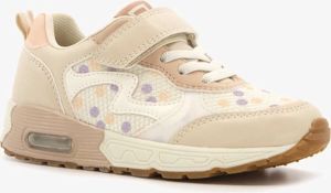 BLUE BOX meisjes sneakers beige met stippen Beige Uitneembare zool