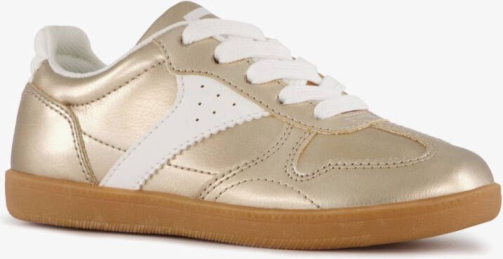 BLUE BOX meisjes sneakers goudkleurig wit