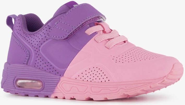 BLUE BOX meisjes sneakers met airzool paars roze