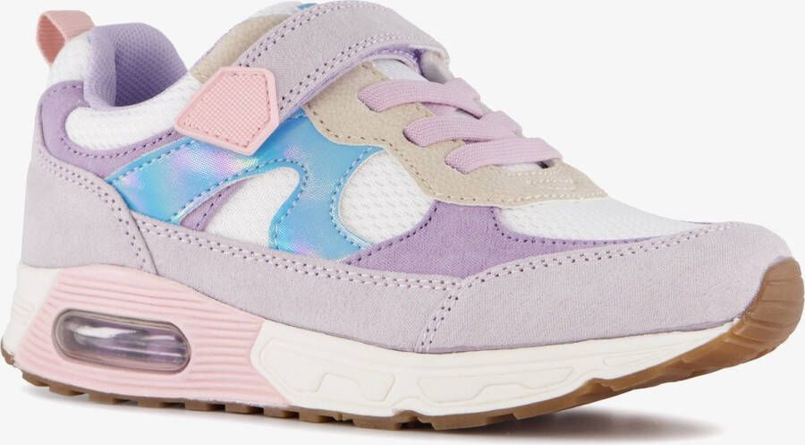 BLUE BOX meisjes sneakers met airzool pastel paars
