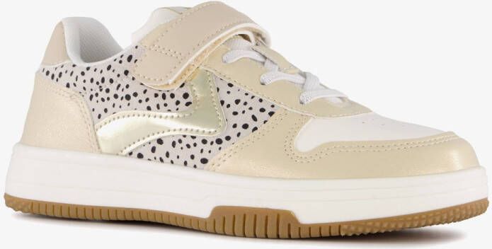 BLUE BOX meisjes sneakers met dierenprint beige - Foto 2