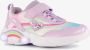 BLUE BOX meisjes sneakers met lichtjes en glitters Paars Uitneembare zool - Thumbnail 1