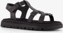 Blue Box meisjes vissers sandalen zwart - Thumbnail 4