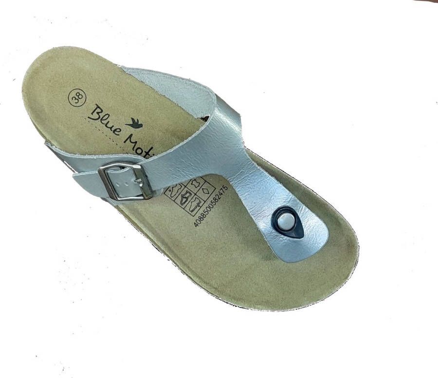 Blue emotion Blue Motion teenslippers model 3 zilver