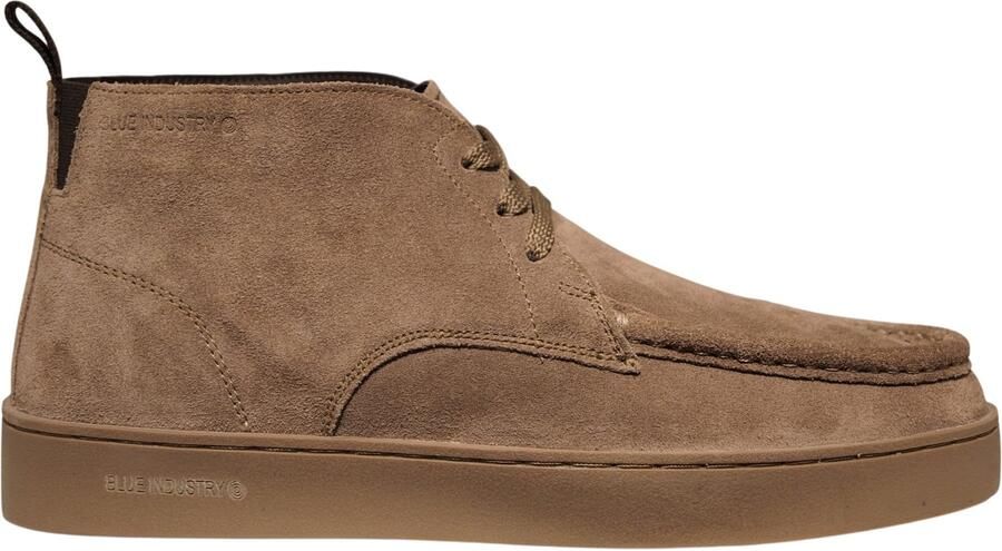 Blue Industry taupe suède heren veterboots Vantage Boot