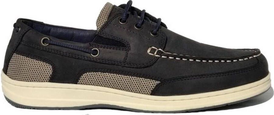 Blueport Atlantic heren bootschoen navy