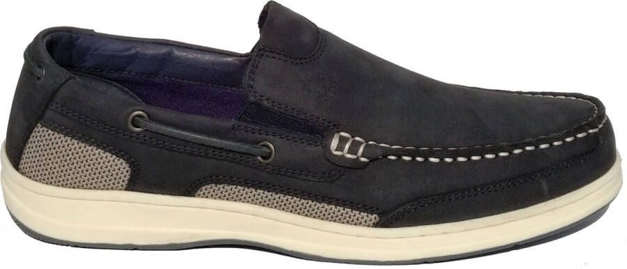 Blueport Pacific heren bootschoen navy