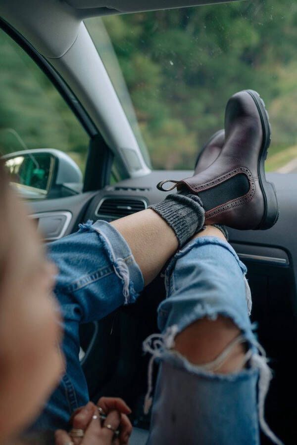 Blundstone Damen Stiefel Boots #1352 Brogued Leather (Women's Series) Shiraz-7.5UK