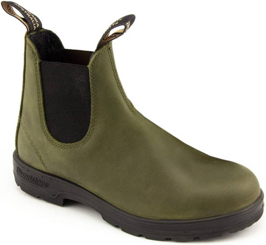 Blundstone Stiefel Boots #2052 Leather (550 Series) Dark Green-11UK