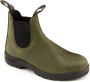 Blundstone 2052 Leren Boots olijf Wide - Thumbnail 2