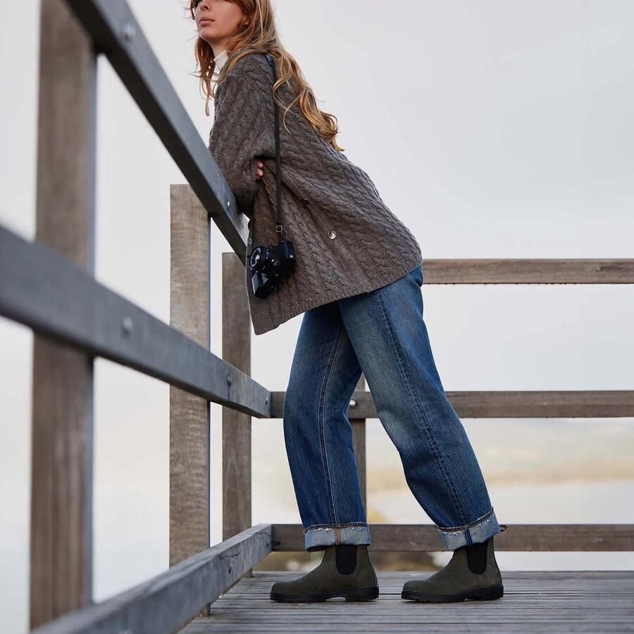 Blundstone 2442 Forest Nubuck Laarzen Fashion Wear Volwassen - Foto 2