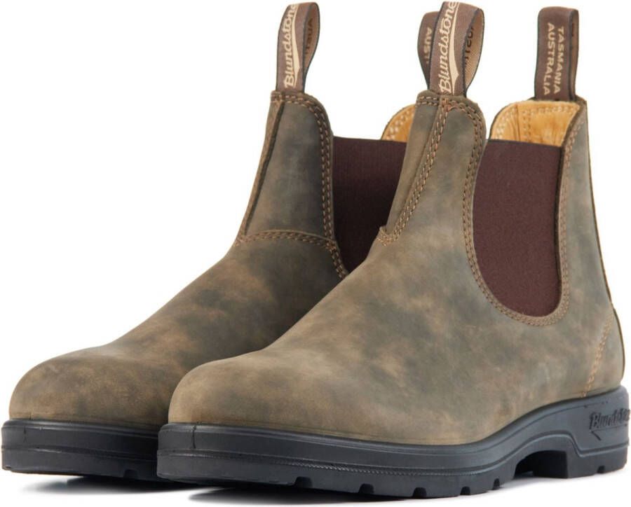 BLUNDSTONE Chelsea Boots Classic Nubuck Bruin - Foto 16