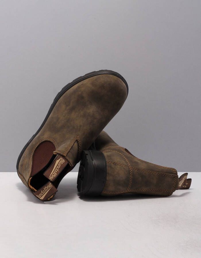 BLUNDSTONE Chelsea Boots Classic Nubuck Bruin - Foto 5