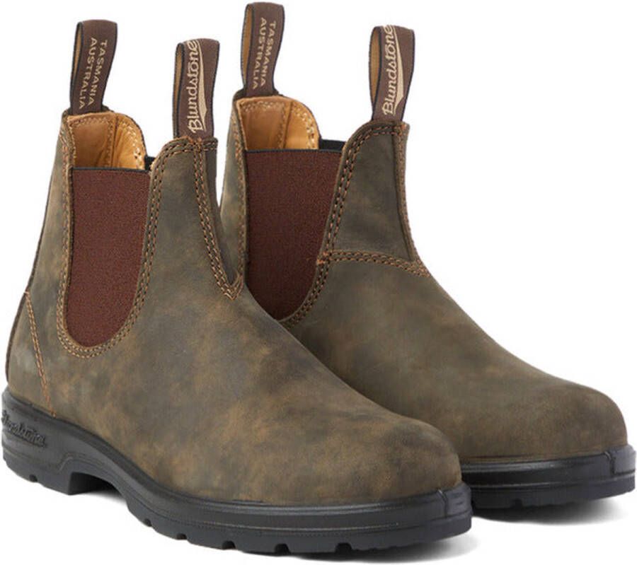 BLUNDSTONE Chelsea Boots Classic Nubuck Bruin - Foto 14