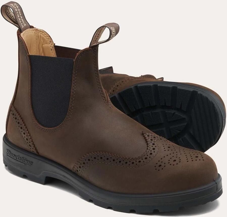 Blundstone Laarzen 2444 Antique Brown Brogue Fashion Wear Volwassen